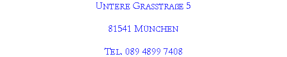 bitte nutzen Sie angegebene Telefonnummer oder e-mail
